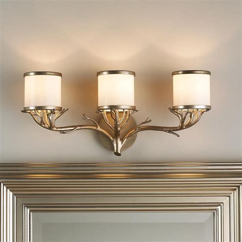 Relish in the design of this 3 light island; 25 Trendy Champagne Bronze Bathroom Light Fixtures - Home ...