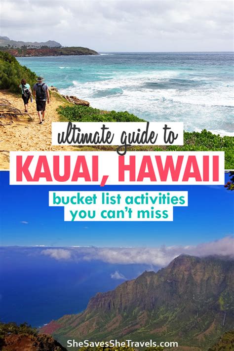 Best Things To Do In Kauai Your Guide To 7 Days In Hawaii She Saves