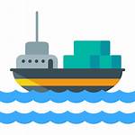 Icon Ship Cargo Boat Shipping Icons Transport