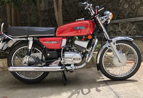 Yamaha rx100 moves so smooth on road just like cheetah between tigers!!. Restored Yamaha RX100: Keep it or sell it? - Page 2 - Team-BHP
