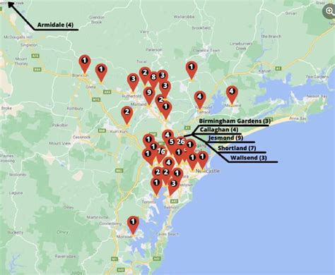 Hunter New England Health Reveals Suburb Of Active Cases The Maitland