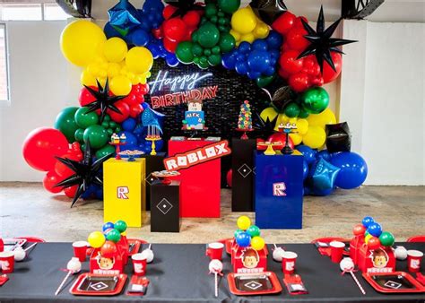 Magazine Shoot Roblox Party Birthday Party Packs Robot Birthday