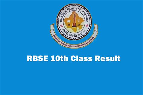 Rbse Rajasthan Board 10th Result 2023 Declared On Rajeduboardrajasthan