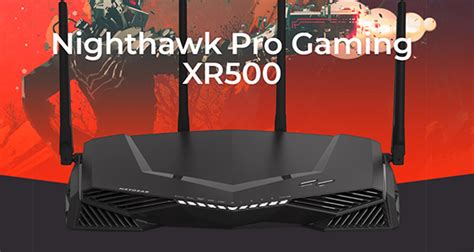 Introducing Nighthawk Pro Gaming Wifi Router Xr50 Netgear Communities