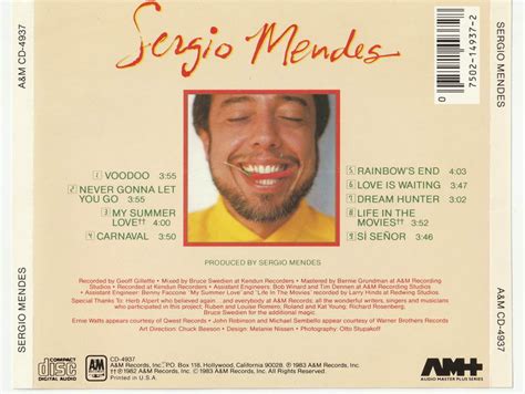 ENTRE MUSICA SERGIO MENDES Sergio Mendes 1983