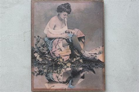 Vintage Nude Woman Photograph 20s Set Of 5 Retro Erotic Etsy India