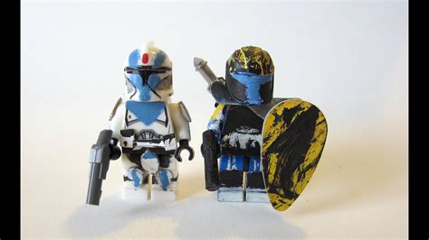 Custom Lego Star Wars Clone Commando Guard Dogma Fan Review Youtube