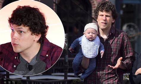 Jesse Eisenberg Says Fatherhood Helped His Anxiety By Making Him Worry