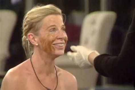 Again Katie Hopkins Massages Fake Tan Into Michelle Visages Boobs On