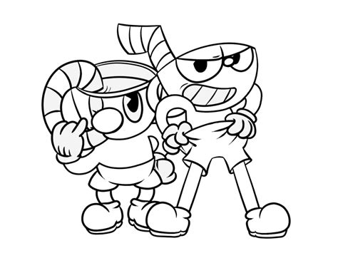 Maybe you would like to learn more about one of these? Cuphead coloring pages | Print and Color.com | Coloring ...