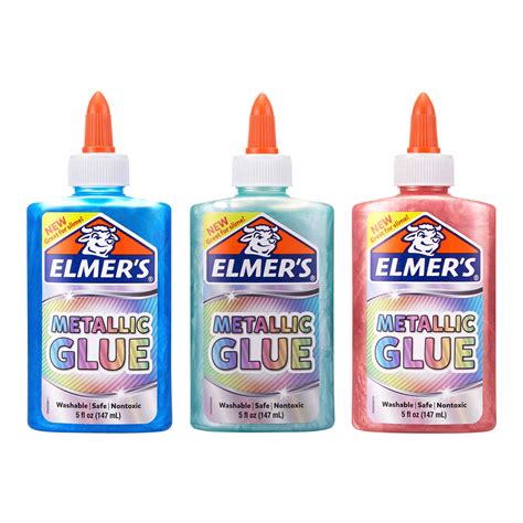 Elmers Washable Liquid Glitter Glue Blue Glue Meijer Grocery
