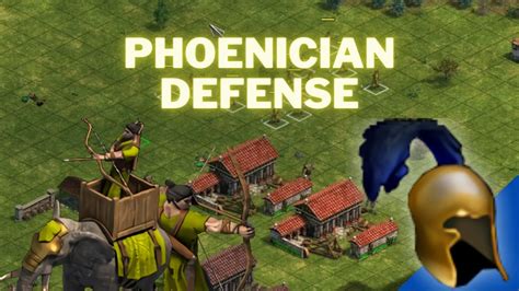 Phoenician Defense Age Of Empires Definitive Edition Youtube