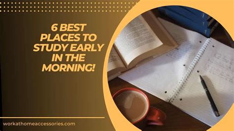6 Best Places To Study Early In The Morning