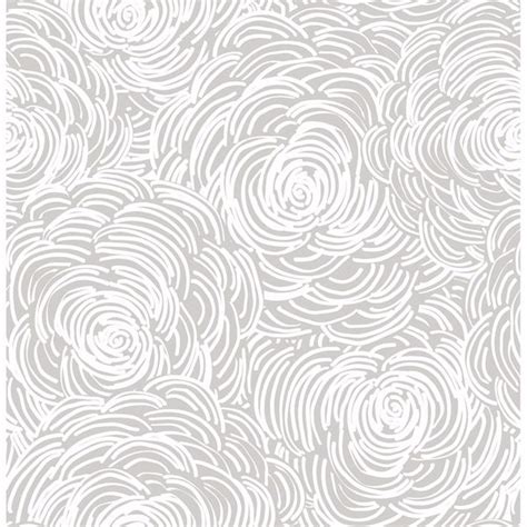 2716 23832 Celestial Grey Floral Wallpaper By A Street Prints