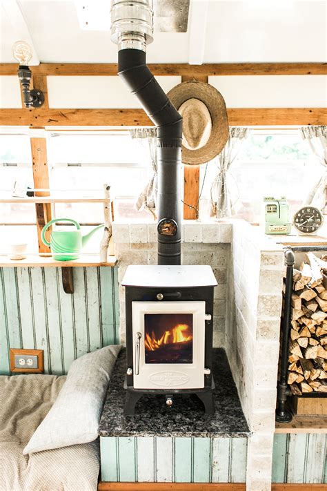 The Mobile Wood Stove Heating Our Bus Conversion Tiny Wood Stove Wood Stove Small Wood Stove