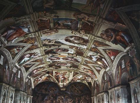 To reach the chapel's ceiling, michelangelo designed his own scaffold, a. Michelangelo in the Sistine Chapel: Celebrating Five ...