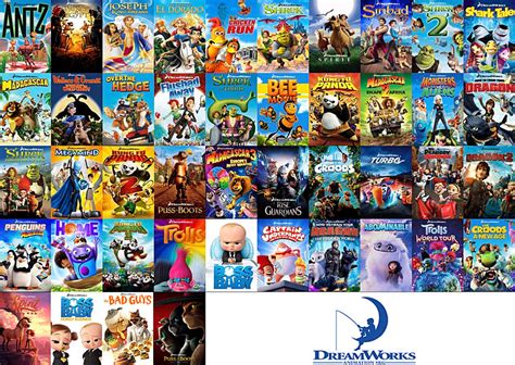 Dreamworks Animation Movies Updated 2022 By Coolteen15 On Deviantart