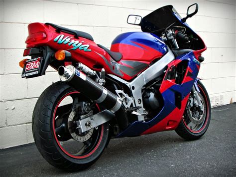 It stopped being exported to the u.s. 1995 Kawasaki Ninja ZX600-F ZX-6R For Sale • J&M Motorsports