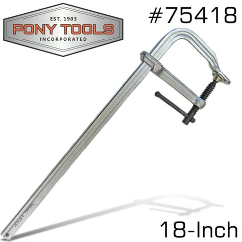 Pony Jorgenson Hd Steel Bar Clamp 450mm Tools4wood
