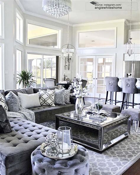 Wonderful Housing Decor Designsforlivingroom Silver Living Room