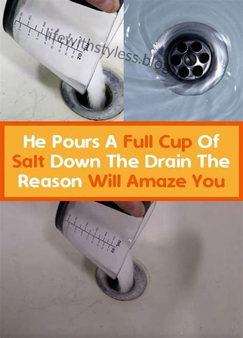 See full list on wikihow.com He's Forging A Full Cup From Salt Down The Drain. in 2020 ...