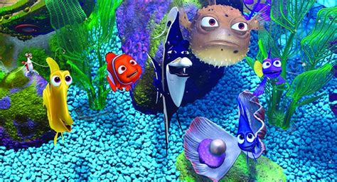 The Voices Behind The Finding Nemo Fish Tank Gang — The Disney Classics