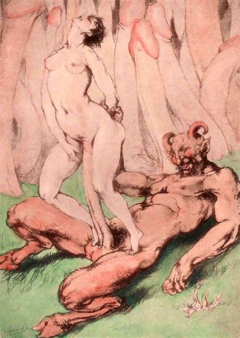 Nude Satanic Sex Ritual