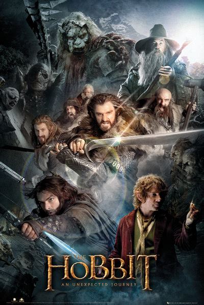 Неочаквано пътешествие, niezwykla podróż hobbita, the hobbit: The Hobbit: An Unexpected Journey Promo Poster - HeyUGuys