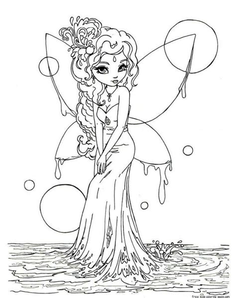Get This Fairy Coloring Pages To Print For Adults Jhr4