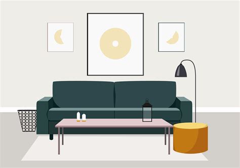 Vector Interior Design Illustration 217378 Vector Art At Vecteezy