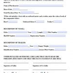 Photos of Bill Of Sale For Boat Motor And Trailer
