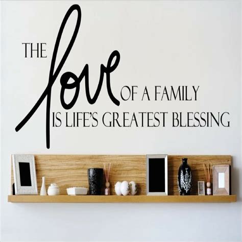 Design With Vinyl The Love Of A Family Is Life S Greatest Blessing Wall Decal Reviews Wayfair