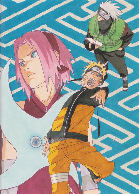 Naruto Artbook Album On Imgur Naruto Sasuke Sakura Naruto Shippuden