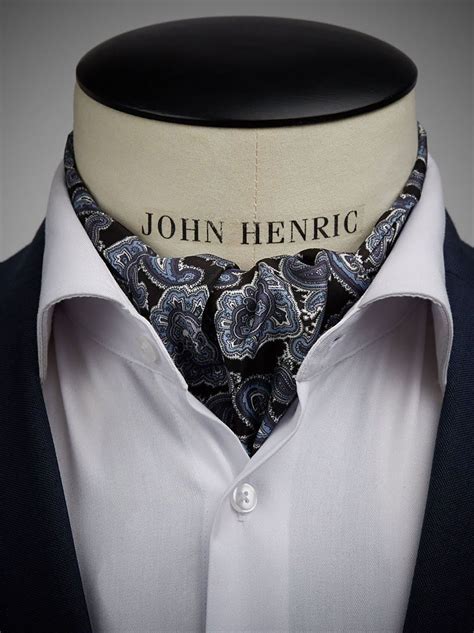 Mens Ascot Ties And Cravats Buy Online John Henric