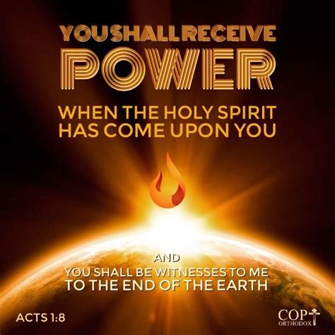 But You Shall Receive Power When The Holy Spirit Has Come Upon You And