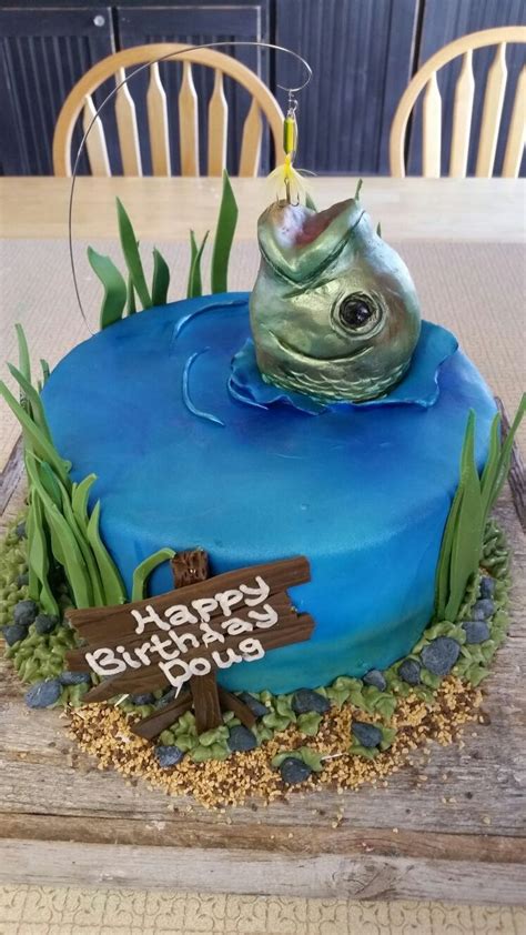 87 Ideas Of Best Birthday Cake Fishing 2019 Fishing Theme Cake Fish