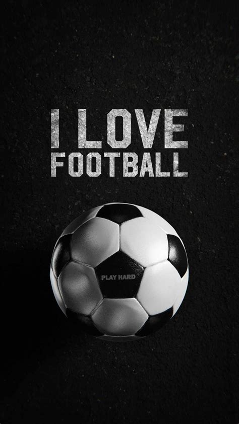 I Love Football Iphone Wallpaper Iphone Wallpapers
