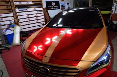 2020 Premium Chrome Red Glossy Vinyl Wrap With Air Release High