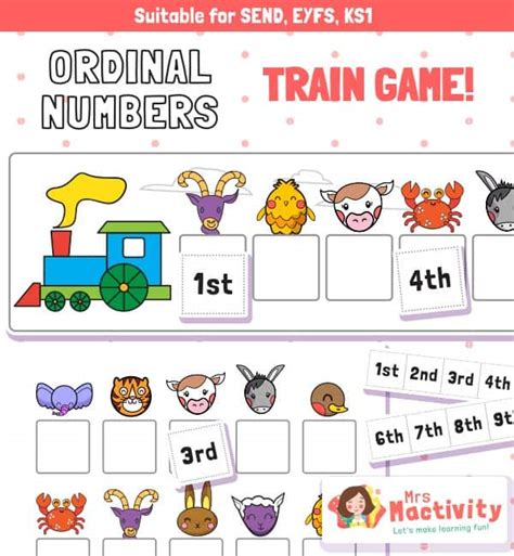 Ordering Numbers Activities Primary Maths Worksheets Mrs Mactivity