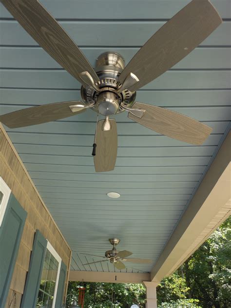 Our Outdoor Ceiling Fan Front Porch Ideas Farmhouse Nashville