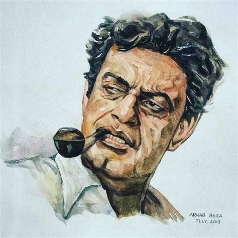 Satyajitray Art By Instagram Arnabberaportraitist Portrait