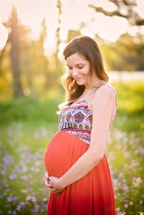 Blissful Mother Posing Maternity Photographer Maternity Maternity Photography