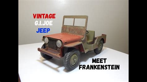 Vintage Gi Joe Jeep Meet Frankenstein Youtube