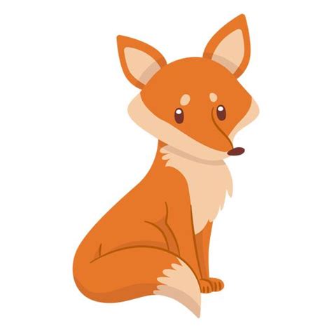 Dibujos animados de animales de zorro - Descargar PNG/SVG transparente
