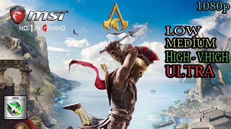 Assassin S Creed Odyssey I5 4460 GTX 1060 Gaming X 6G FPS Test