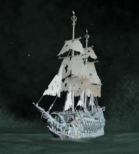 This Incredible Custom Lego Flying Dutchman From The Pirates Of The