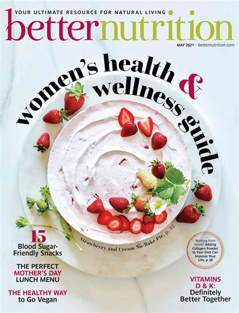 Better Nutrition Magazine May 2021 Issue By Better Nutrition Magazine