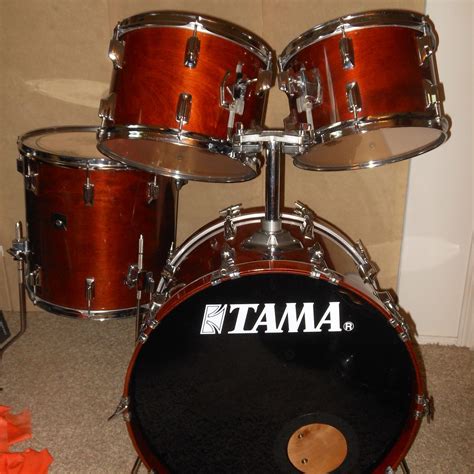 Vintage Tama Superstar Super Mahogany 4pc Shell Pack Drum Set Brand New