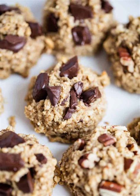Healthy Oatmeal Chocolate Chip Cookies 3 Ingredients I Heart Naptime