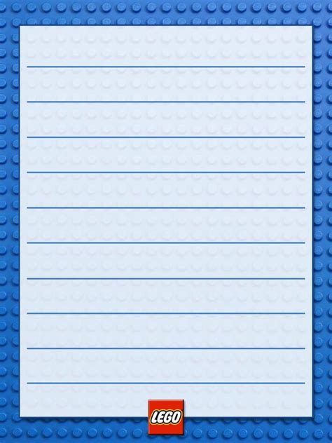 Make your own project life style cards and craft your heart out!! Lego - Blue Base Board - Project Life Journal Card by ...